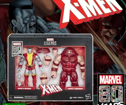 Marvel Legends 80th Anniversary Colossus and Juggernaut Action Figures