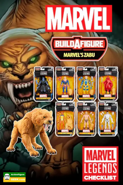Marvel Legends Ka-Zar Action Figure Series - Zabu BAF