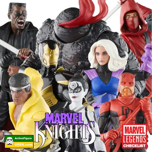 Marvel Legends Marvel Knights 6-Inch Action Figures Wave 1 Checklist