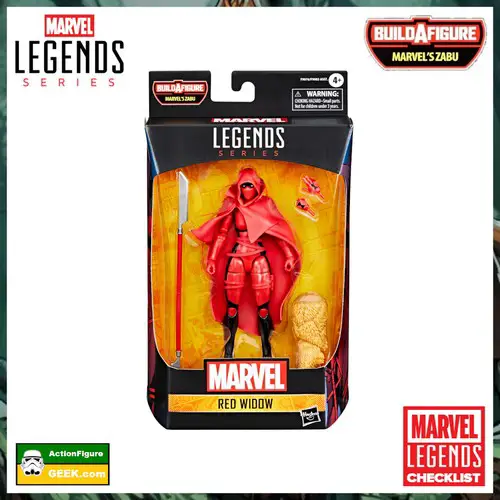 Red Widow Action Figure - Marvel Legends 