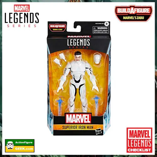 Superior Iron Man Action Figure - Marvel Legends Ka-Zar Series