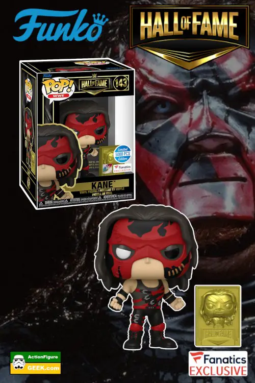 143 Kane Funko Pop Fanatics Exclusive Limited to 5000 pieces