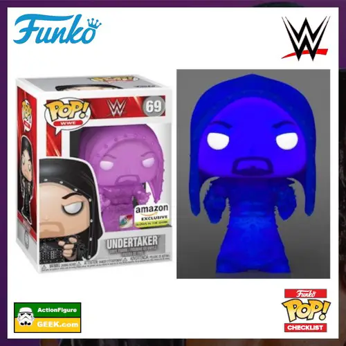 Undertaker Purple GITD Amazon Exclusive and Special Edition