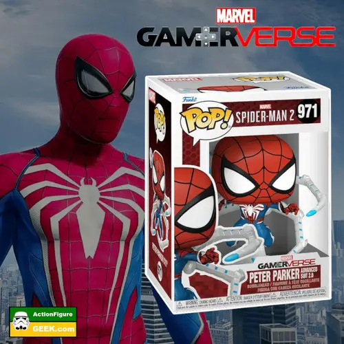 Swing into Action with the Peter Parker Advanced Suit 2.0 Funko Pop!"