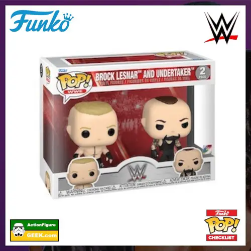 Brock Lesnar and Undertaker - 2-Pack Funko Pop!