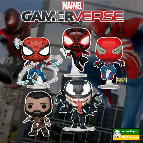 New Spider-Man 2 Gamerverse Funko Pops