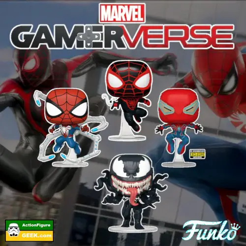 New Spider-Man 2 Gamerverse Funko Pops