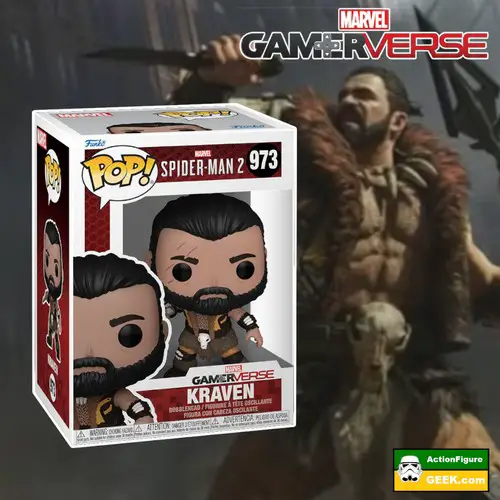 The Ultimate Hunt - Spider-Man 2's Kraven joins the Gamerverse Funko Pop! Party