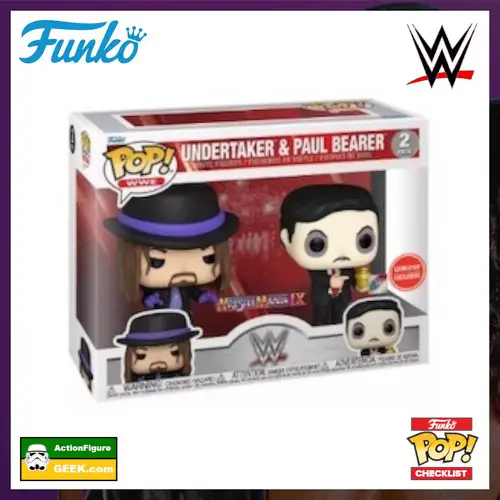 Undertaker and Paul Bearer - GameStop Exclusive and Special Edition