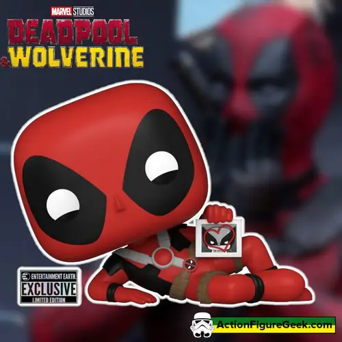1413 Deadpool Hearts Wolverine Funko Pop! Entertainment Earth Exclusive