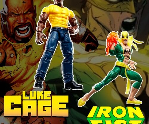 Heroes for Hire Return - Marvel Legends Iron Fist and Luke Cage Action Figures 2-pack