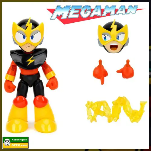 Lightning Strikes: The Mega Man Elec Man Action Figure Revealed! Mega Man Elec Man 1:12 Scale Wave 2 Action Figure
