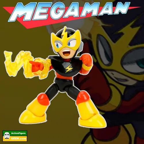 Lightning Strikes: The Mega Man Elec Man Action Figure Revealed! Mega Man Elec Man 1:12 Scale Wave 2 Action Figure