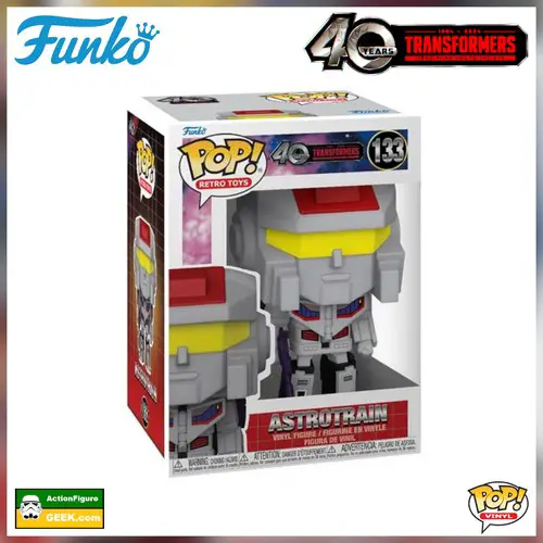 133 Transformers - Generation 1 Astrotrain Funko Pop!