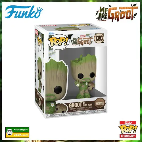 We Are Groot as Iron Man Funko Pop!
