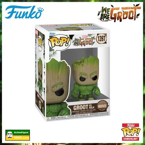 1397 We Are Groot as Hulk Funko Pop!