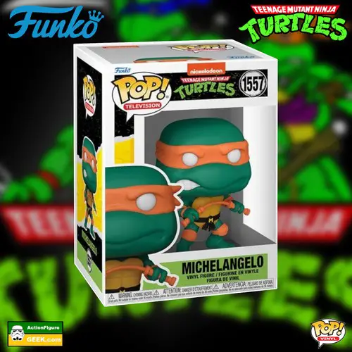 1557 Teenage Mutant Ninja Turtles Michelangelo with Nunchucks Funko Pop! 