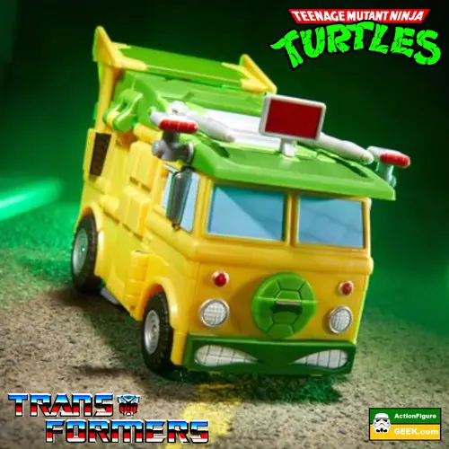 Ninja Power Unleashed - TMNT Party Wagon Joins the Transformers Universe!