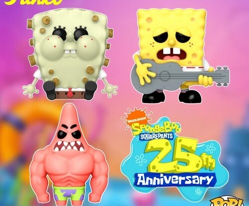 SpongeBob SquarePants Marks 25 Years with Special Funko Pop Collection