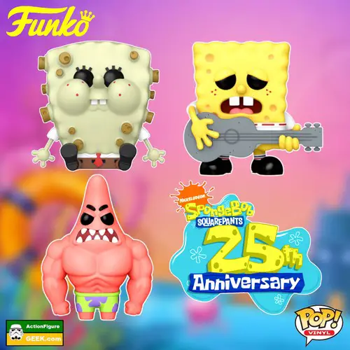 SpongeBob SquarePants Marks 25 Years with Special Funko Pop Collection
