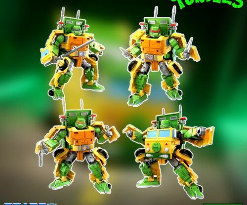 The Ultimate Mash-Up -Transformers x TMNT Party Wallop Pack!