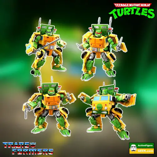 The Ultimate Mash-Up -Transformers x TMNT Party Wallop Pack!