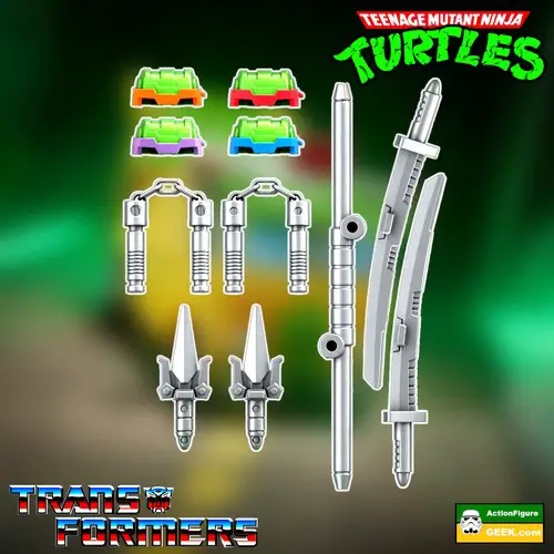 Customize Your Hero - TMNT-Inspired Accessories for Transformers Fans!