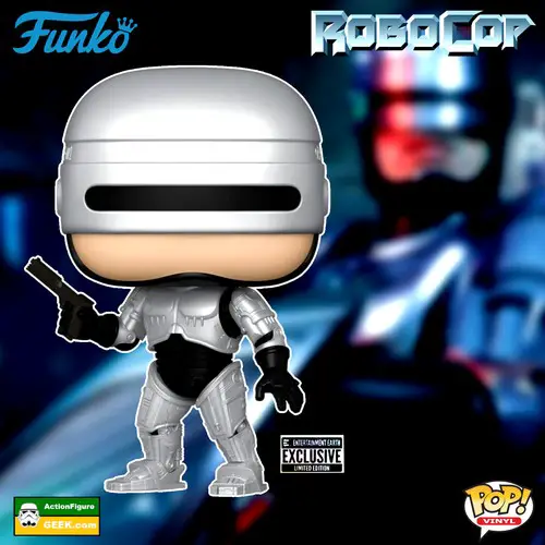 1638 RoboCop Metallic Funko Pop! Vinyl Figure - Entertainment Earth Exclusive