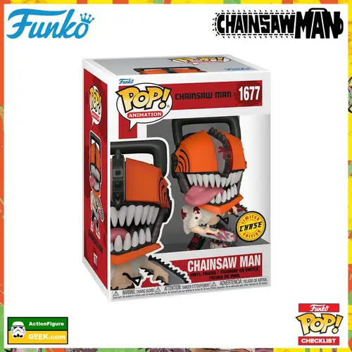 1677 Chainsaw Man Chase Variant Funko Pop!