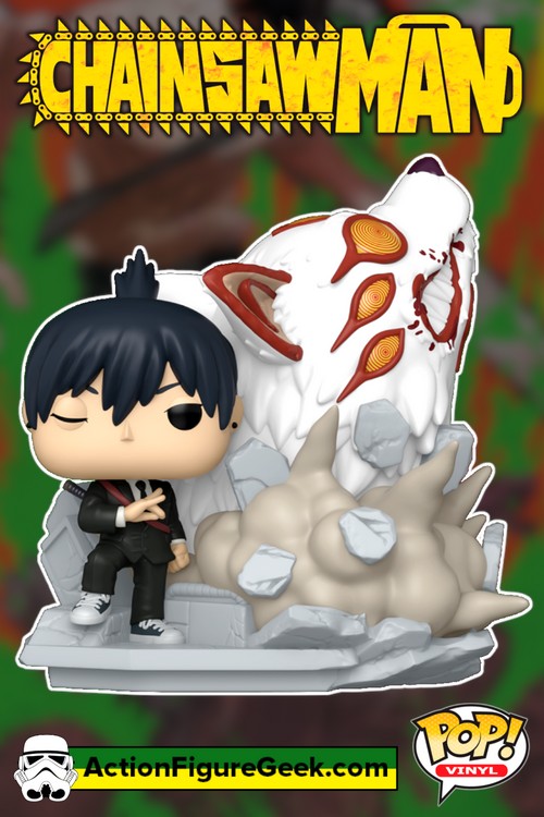 1972 Chainsaw Man Aki Hayakawa with Fox Devil Funko Pop!