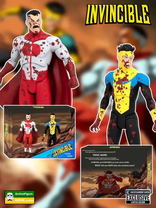 Why the Invincible Omni-Man and Invincible Bloody Deluxe Action Figure 2-Pack is a Must-Have