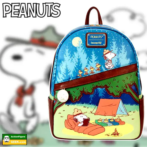 Loungefly Peanuts Beagle Scouts 50th Anniversary Mini-Backpack
