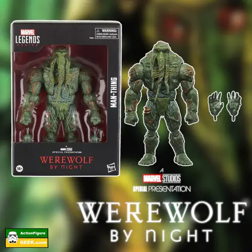 Werewolf by Night Marvel Legends Series Man-Thing 6-Inch Action Figure featured image