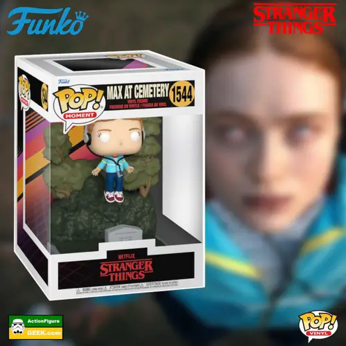 Levitating in Fear: Max's Confrontation with Vecna in Stranger Things Funko Pop! Moment