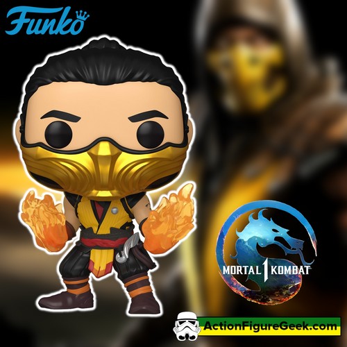 1021 Scorpion - The Vengeful Specter Funko Pop! new Mortal Kombat Funko Pops