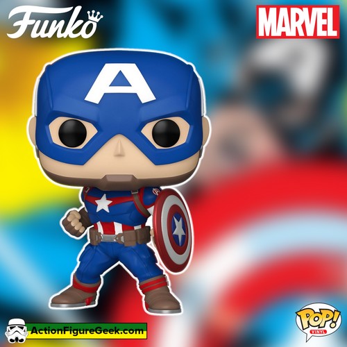 1419 Marvel Classics Captain America Funko Pop!