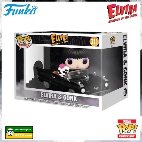 311 Elvira & Gonk Macabre Mobile Deluxe Funko Pop!