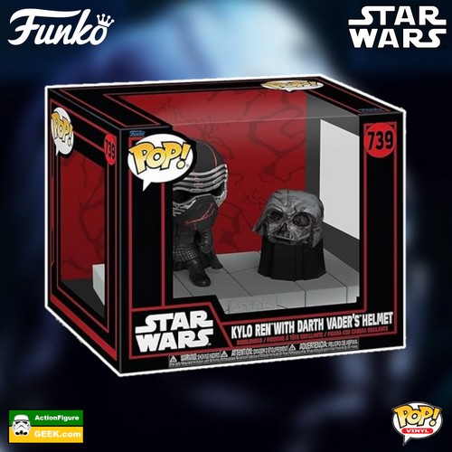 739 Star Wars Villains Kylo Ren with Darth Vader’s Helmet Funko Pop