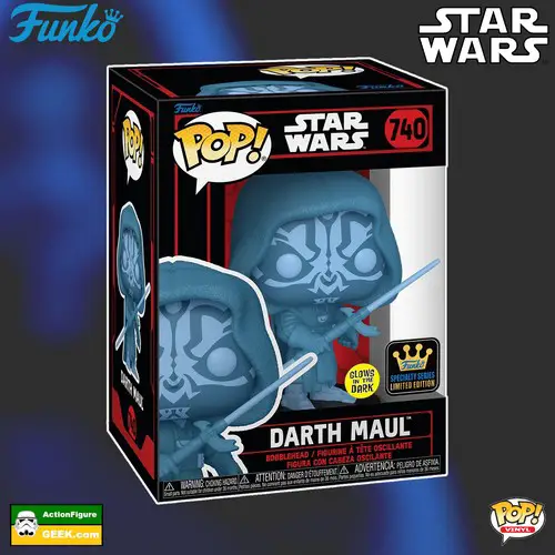 Awesome New Star Wars Hologram Darth Maul GITD - Specialty Series Exclusive Up For Grabs