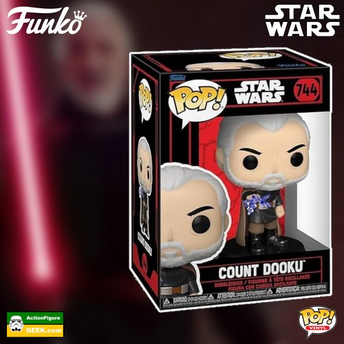 744 Star Wars Villains Count Dooku Funko Pop!