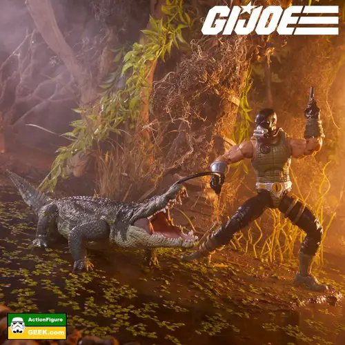 G.I. Joe Classified Series Croc Master and Alligator 6-Inch Action Figure