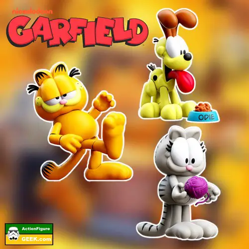 Garfield Wave 1 Action Figures Featured Image