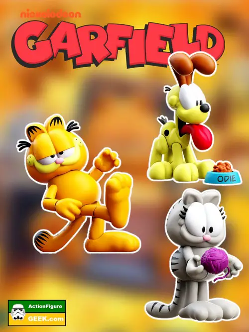 New Garfield Action Figures