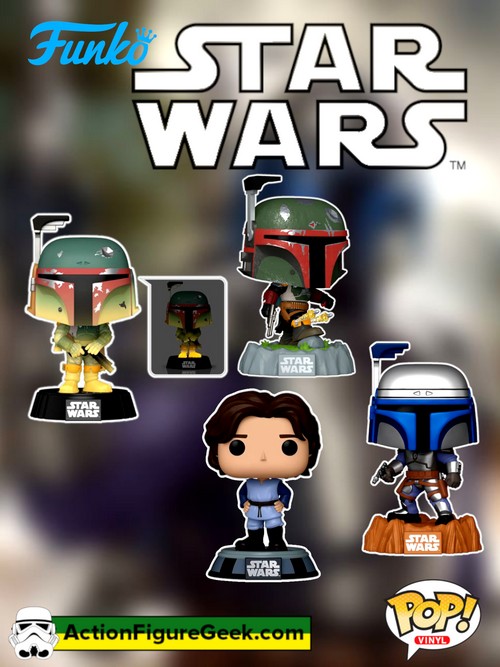 The Ultimate Star Wars Fett Legacy Funko Pops