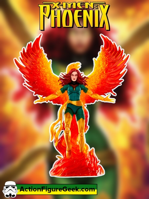 New X-Men Marvel Legends Series Jean Grey with Phoenix Force Deluxe 6-Inch Action Figure