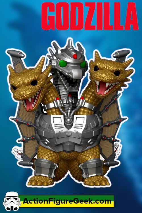 1668 Godzilla Mecha-King Ghidora 6.1-in GameStop Funko Pop! Exclusive