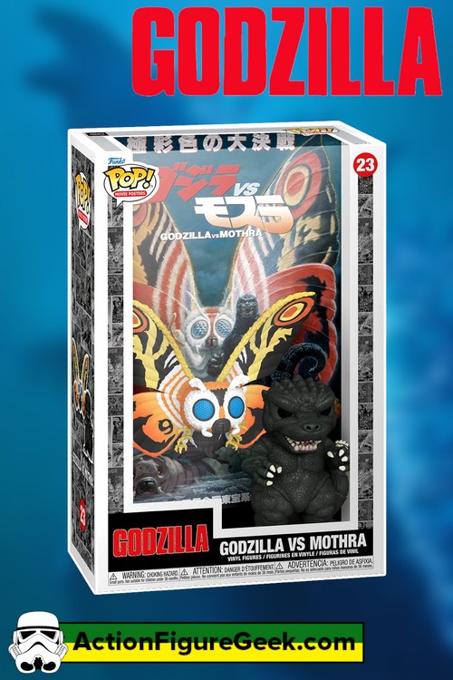 23 Godzilla Vs Mothra Funko Pop! Movie Poster Figure