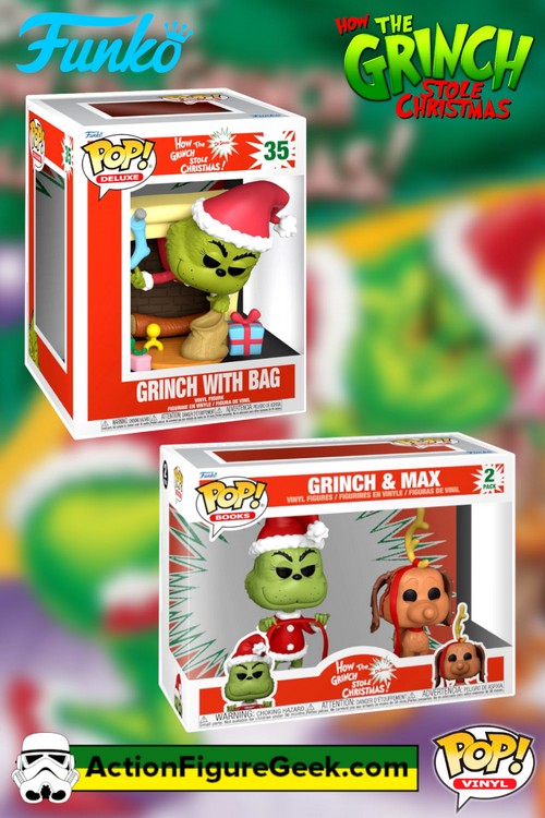 How the Grinch Stole Christmas Grinch New Funko Pops