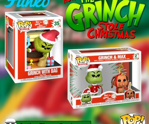 New How the Grinch Stole Christmas Grinch Funko Pops