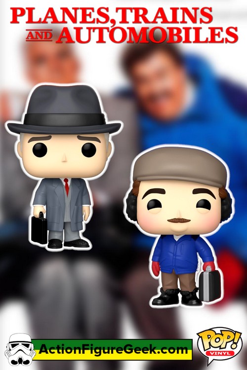 Planes, Trains, and Automobiles: A Funko Pop! Tribute to Neal and Del Neal Page And Del Griffith Funko Pop! 2-Pack